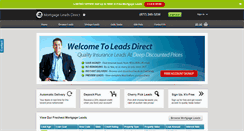 Desktop Screenshot of mortgageleadsdirect.com